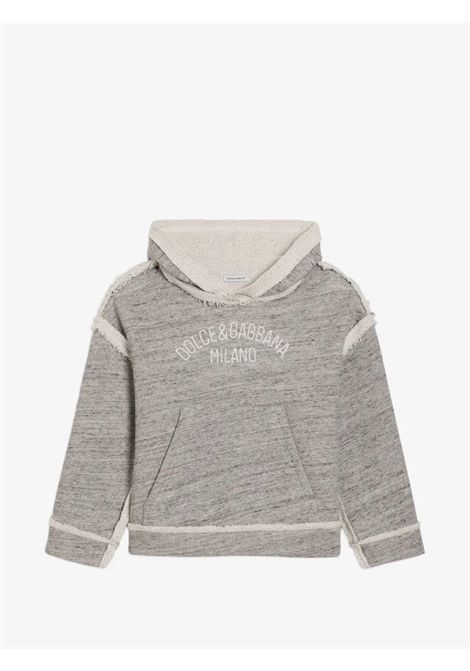 Felpa con logo DOLCE & GABBANA KIDS | L4JWOC HU7Y4S8298